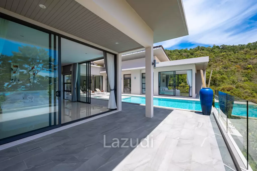 Contemporary 4-Bedroom Sea View Villa in Bang Por