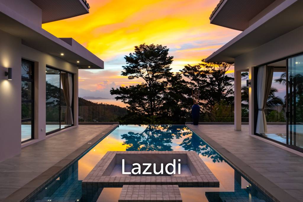Contemporary 4-Bedroom Sea View Villa in Bang Por