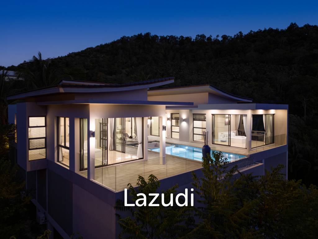 Contemporary 4-Bedroom Sea View Villa in Bang Por