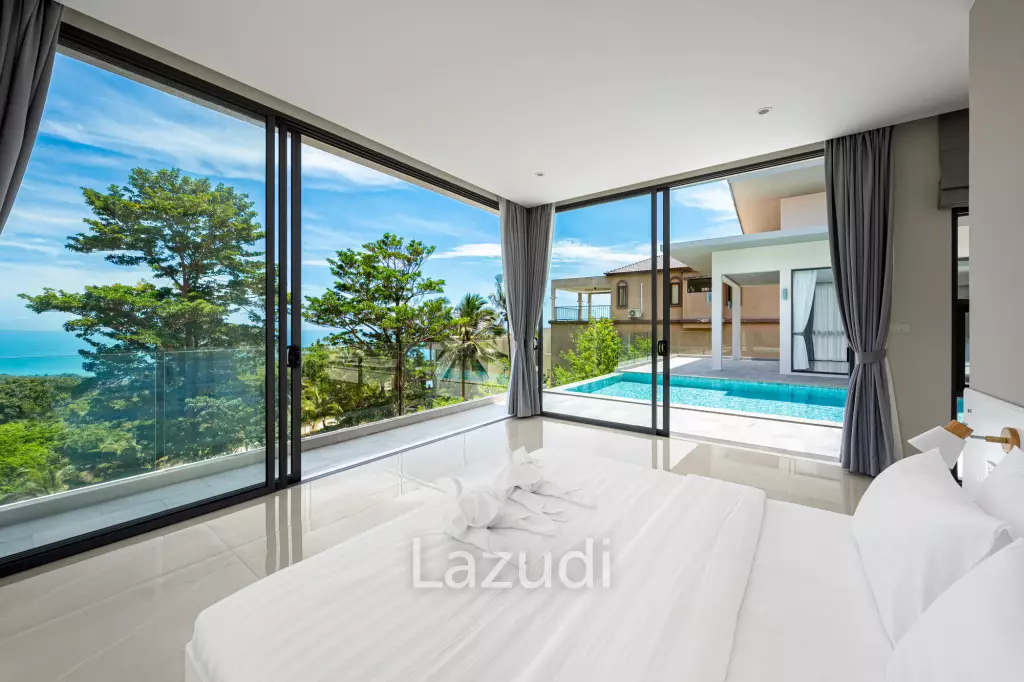 Contemporary 4-Bedroom Sea View Villa in Bang Por