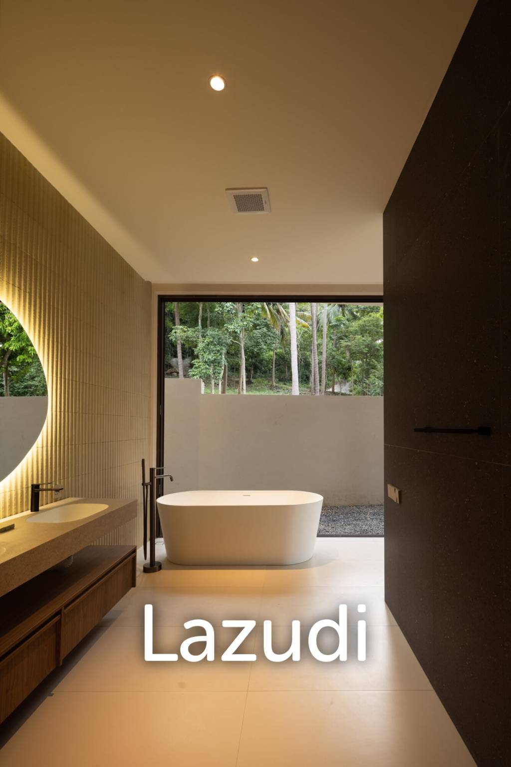 Elegant 3-Bedroom Beachside Pool Villa Just 350m from the Beach