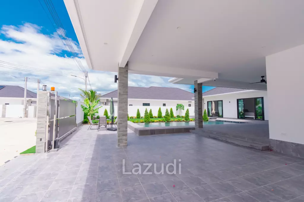 250 sqm modern pool villa in Hin Lek Fai Hua Hin