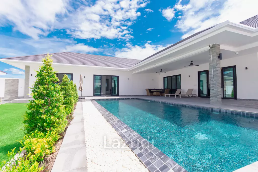 250 sqm modern pool villa in Hin Lek Fai Hua Hin