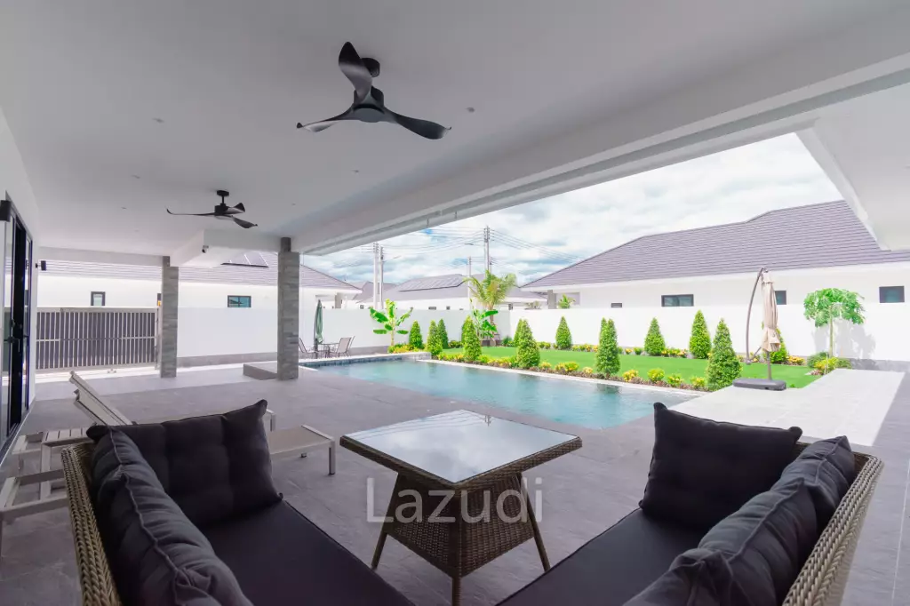 250 sqm modern pool villa in Hin Lek Fai Hua Hin