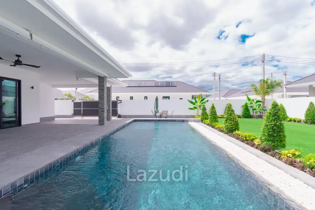 250 sqm modern pool villa in Hin Lek Fai Hua Hin
