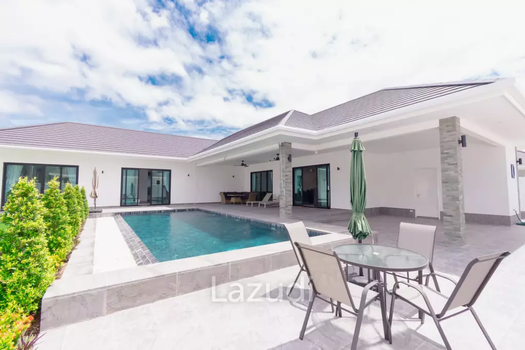 250 sqm modern pool villa in Hin Lek Fai Hua Hin