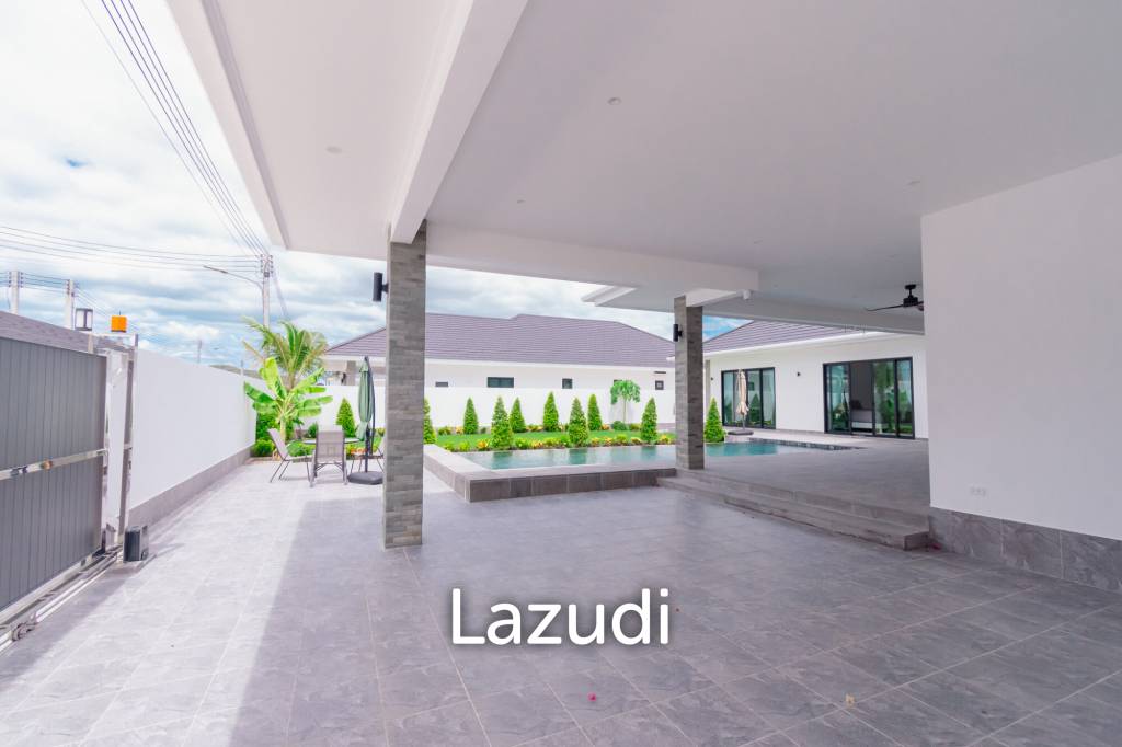250 sqm modern pool villa in Hin Lek Fai Hua Hin