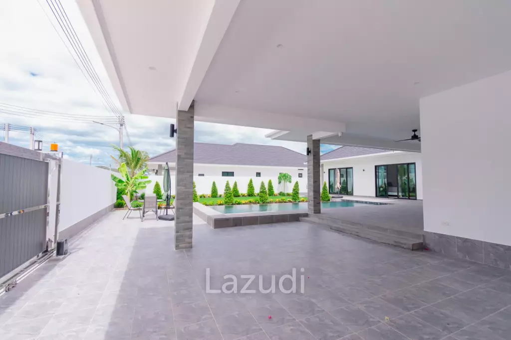 250 sqm modern pool villa in Hin Lek Fai Hua Hin