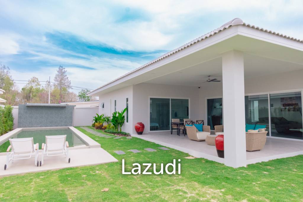 195 sqm modern pool villa in Thap Tai Hua Hin MeeDee Homes