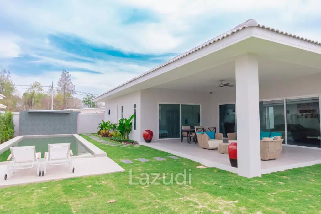195 sqm modern pool villa in Thap Tai Hua Hin MeeDee Homes