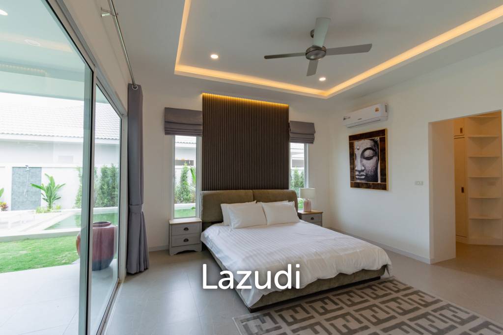 195 sqm modern pool villa in Thap Tai Hua Hin MeeDee Homes