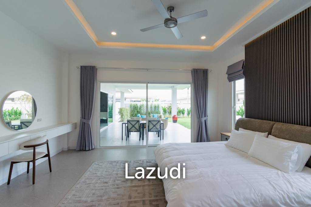 195 sqm modern pool villa in Thap Tai Hua Hin MeeDee Homes
