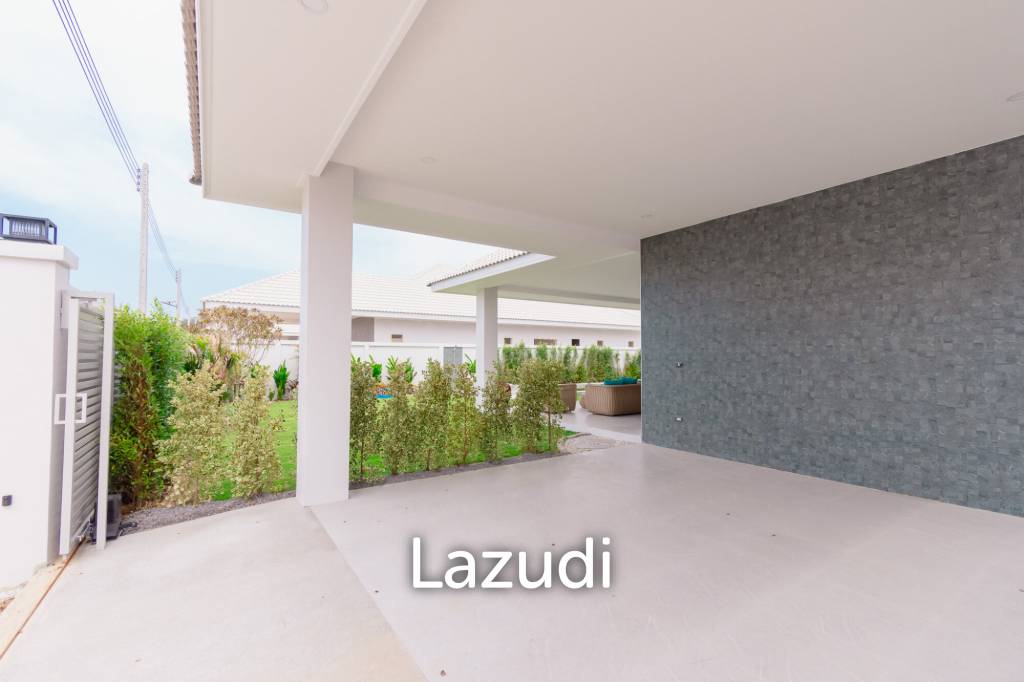 195 sqm modern pool villa in Thap Tai Hua Hin MeeDee Homes