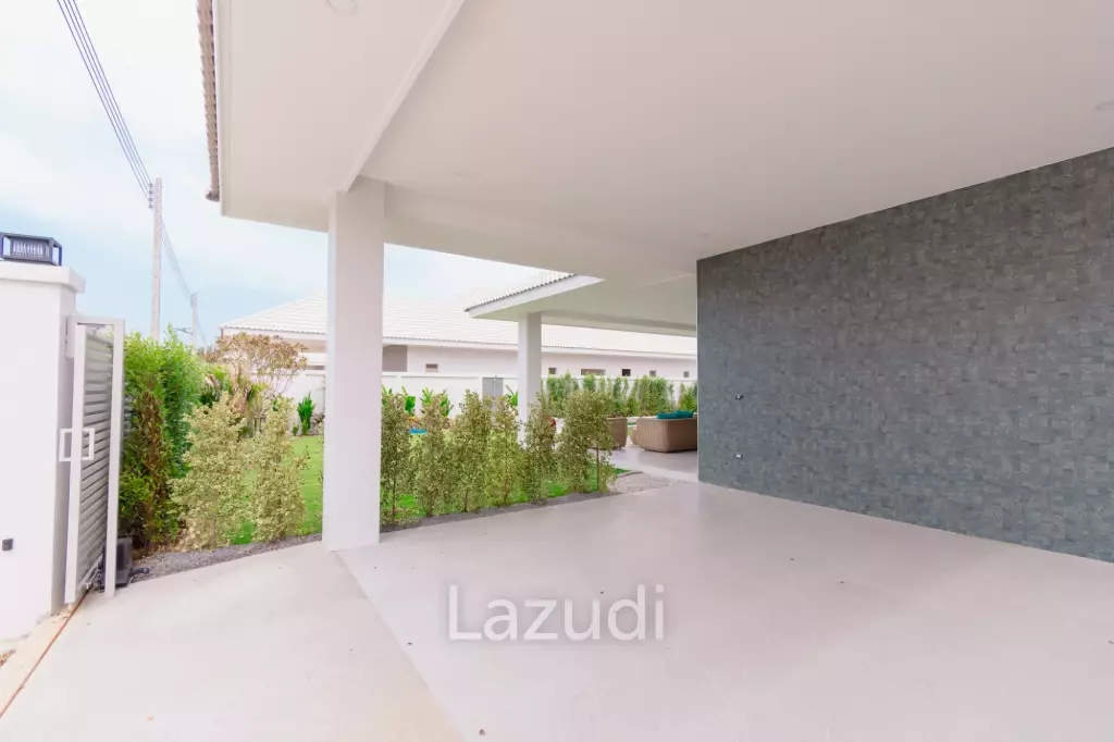 195 sqm modern pool villa in Thap Tai Hua Hin MeeDee Homes