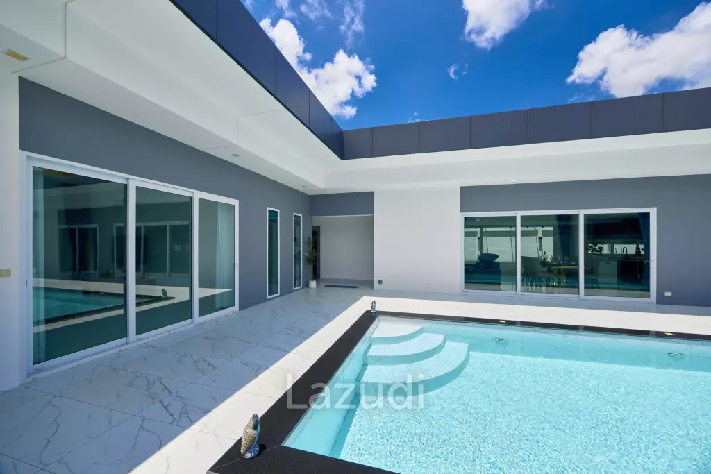 Signature Ultra-Modern Pool Villa near Maprachan Lake