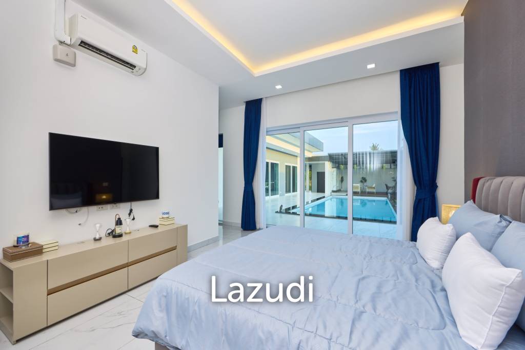 Signature Ultra-Modern Pool Villa near Maprachan Lake