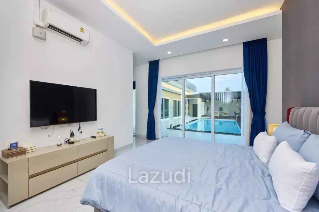 Signature Ultra-Modern Pool Villa near Maprachan Lake
