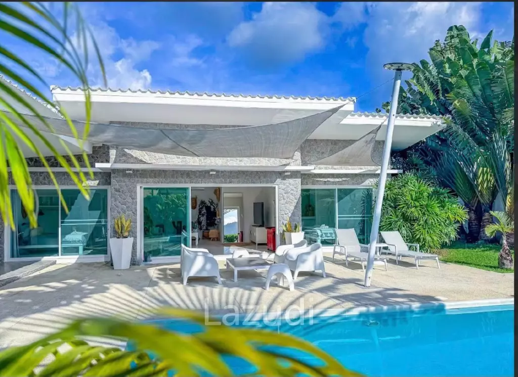 3-Bedroom Tropical Pool Villa with Strong Rental Yield – Maenam
