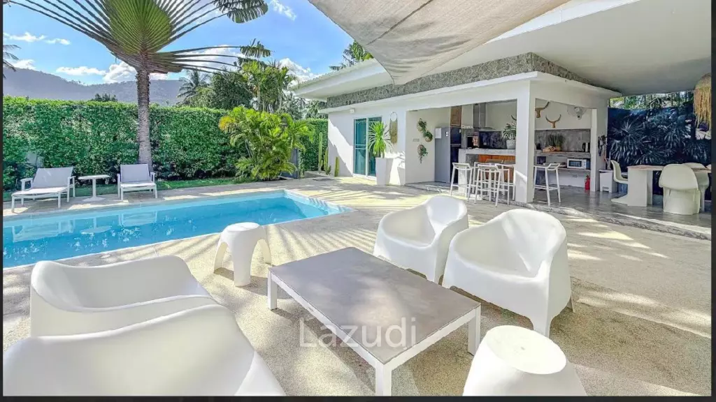 3-Bedroom Tropical Pool Villa with Strong Rental Yield – Maenam
