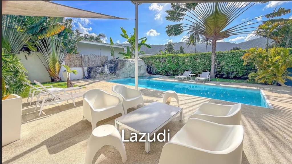 3-Bedroom Tropical Pool Villa with Strong Rental Yield – Maenam