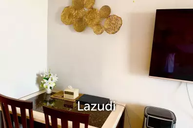 ห้องสตูดิโอขนาดกว้างขวาง ชั้น 12 ที่วิวทะเล 2 จอมเทียน