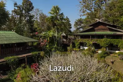 4 Teak Houses with 7 Bedrooms for Sale near Chiang Rai City