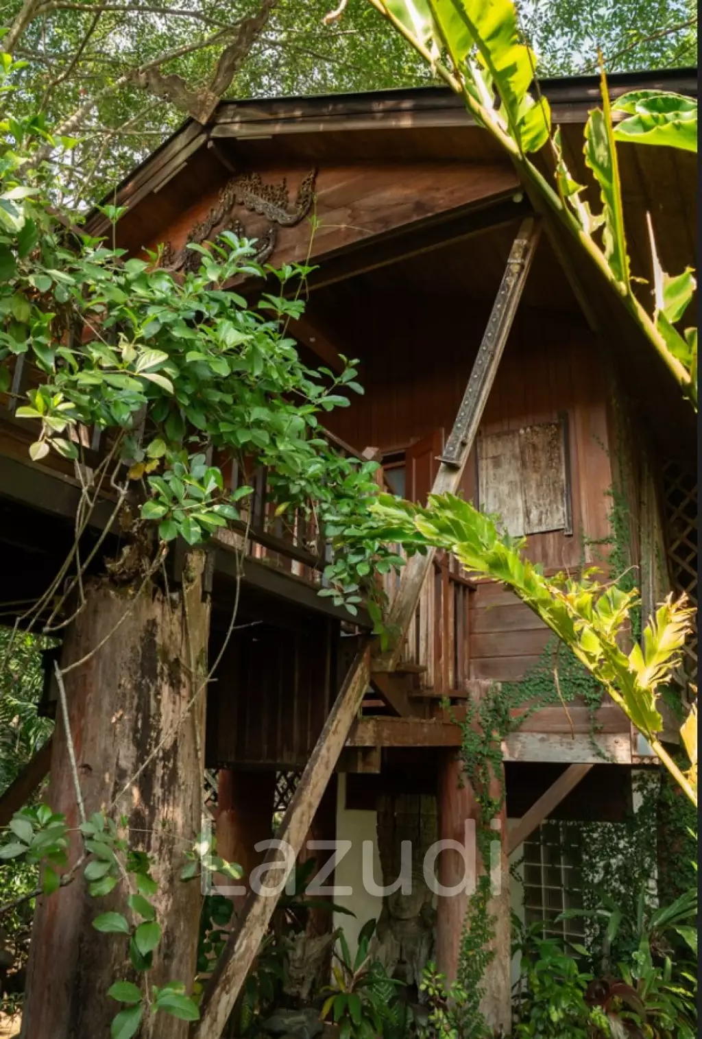 ขายบ้านไม้สัก 3 หลัง 7 ห้องนอน บนเนินใกล้ตัวเมืองเชียงราย