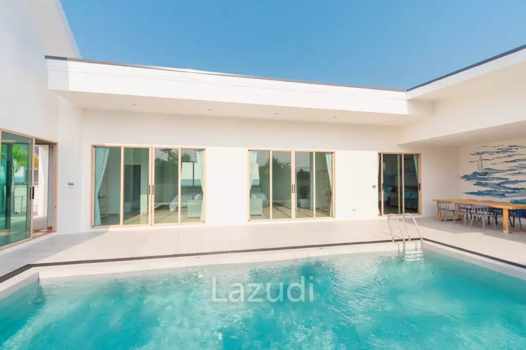 252 sqm modern pool villa in Pak Nam Pran, Pran Buri
