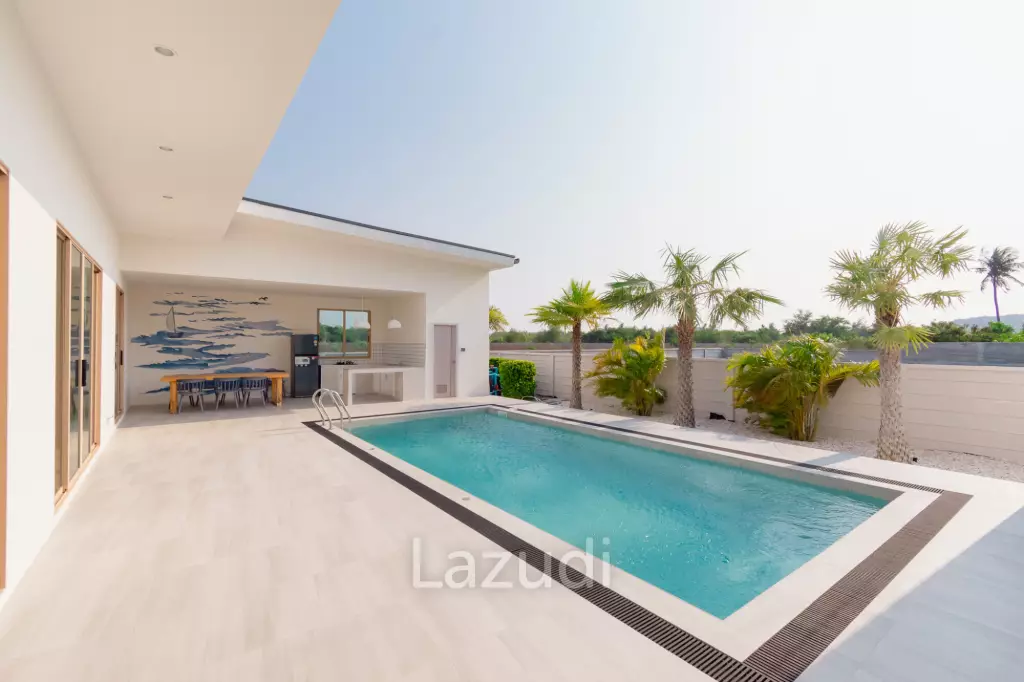 252 sqm modern pool villa in Pak Nam Pran, Pran Buri
