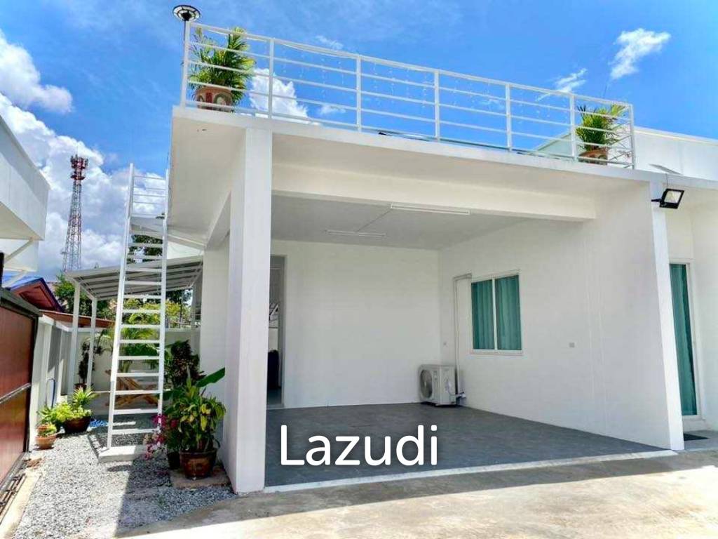 Modern Pool Villa with Private Rooftop Lounge Pong