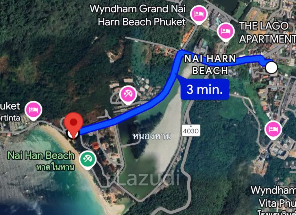 Foreign Freehold 36 sqm studio condo near Nai Harn Beach Phuket