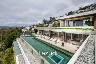 Ultra Luxury Pool Villa for Sale with Panoramic Ocean Views over Surin Beach