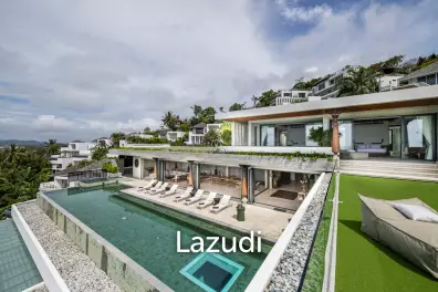 Ultra Luxury Pool Villa for Sale with Panoramic Ocean Views over Surin Beach