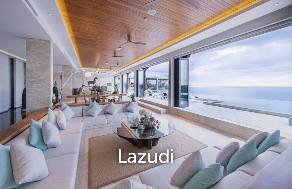 Ultra Luxury Pool Villa for Sale with Panoramic Ocean Views over Surin Beach