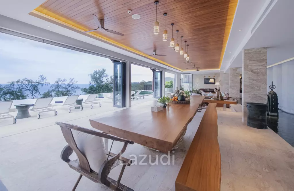 Ultra Luxury Pool Villa for Sale with Panoramic Ocean Views over Surin Beach