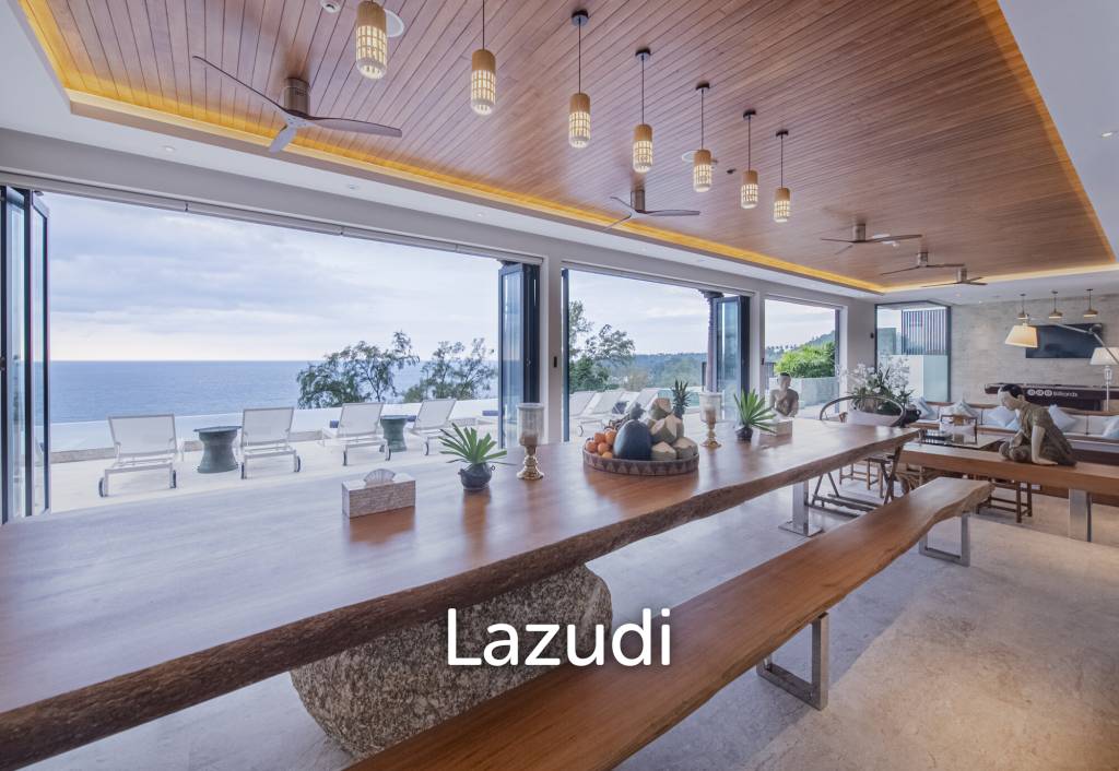 Ultra Luxury Pool Villa for Sale with Panoramic Ocean Views over Surin Beach