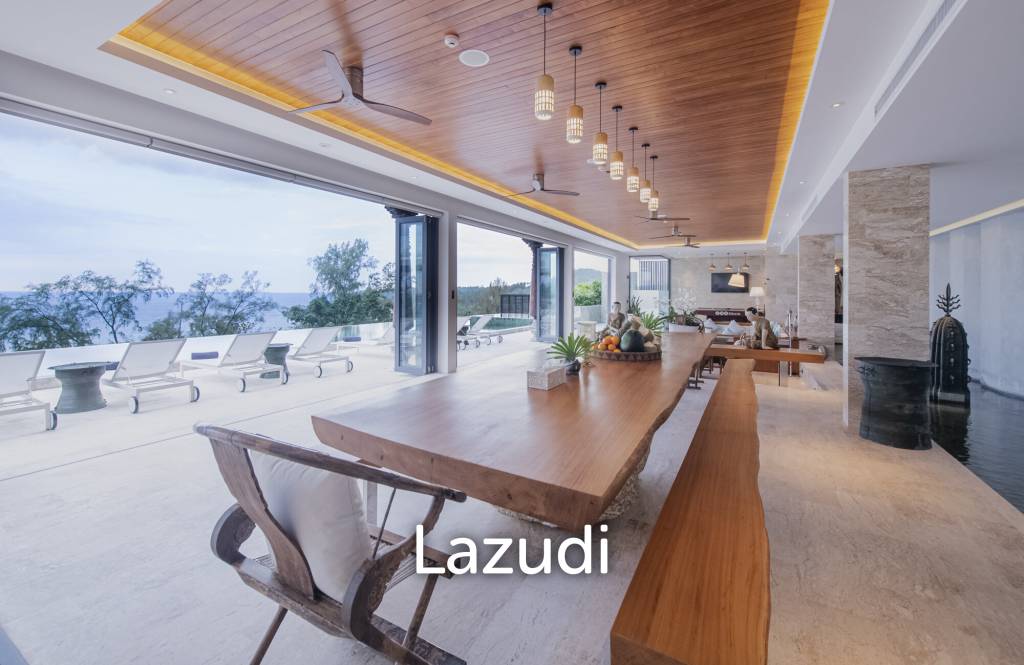 Ultra Luxury Pool Villa for Sale with Panoramic Ocean Views over Surin Beach