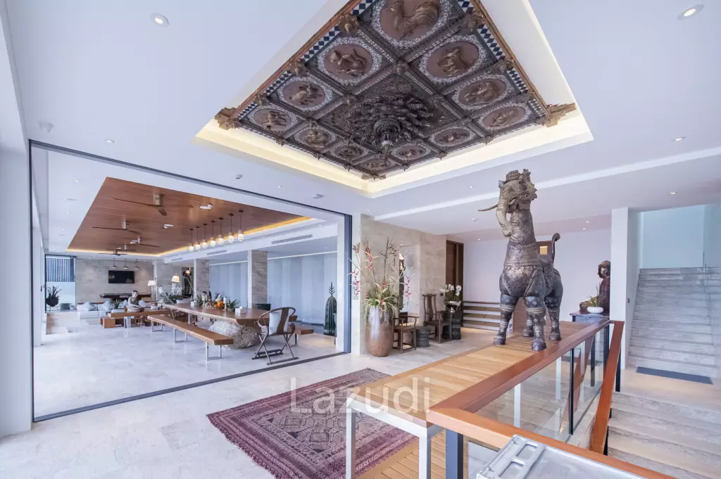 Ultra Luxury Pool Villa for Sale with Panoramic Ocean Views over Surin Beach