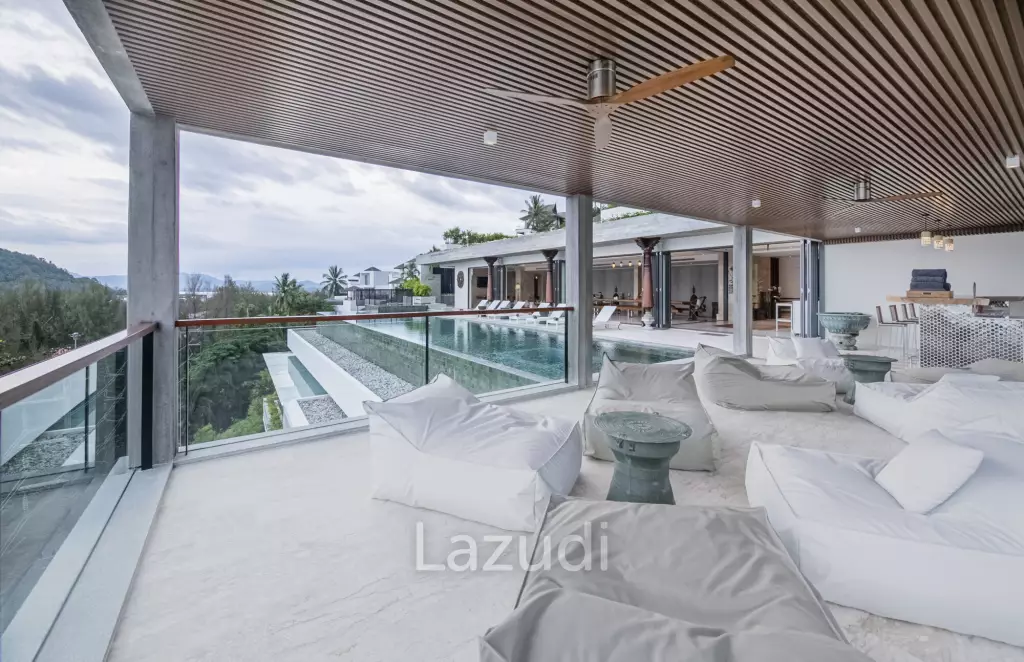 Ultra Luxury Pool Villa for Sale with Panoramic Ocean Views over Surin Beach