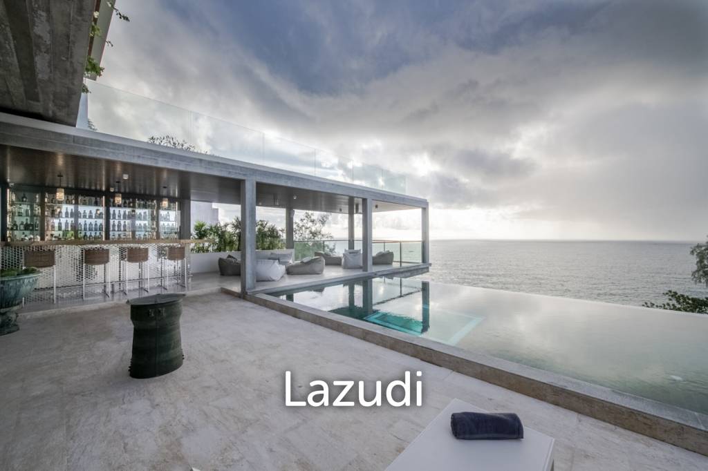 Ultra Luxury Pool Villa for Sale with Panoramic Ocean Views over Surin Beach