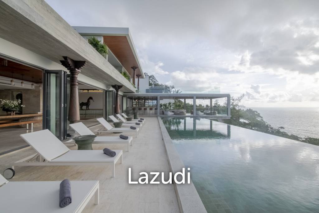 Ultra Luxury Pool Villa for Sale with Panoramic Ocean Views over Surin Beach