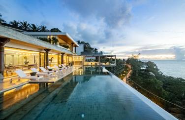 Ultra Luxury Pool Villa for Sale with Panoramic Ocean Views over Surin Beach