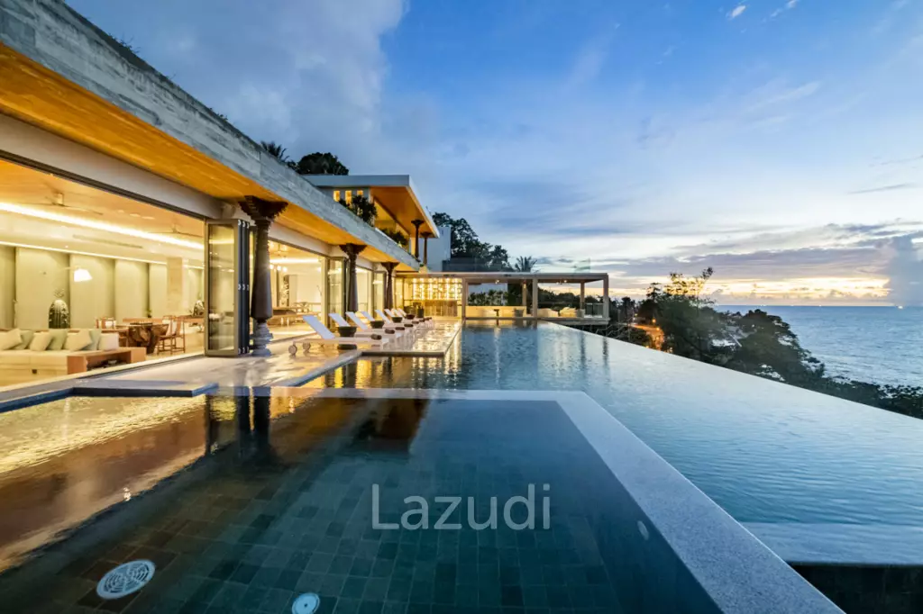Ultra Luxury Pool Villa for Sale with Panoramic Ocean Views over Surin Beach