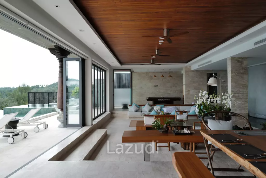 Ultra Luxury Pool Villa for Sale with Panoramic Ocean Views over Surin Beach