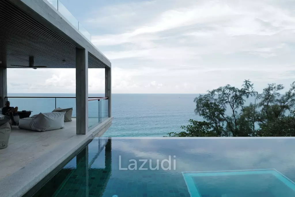 Ultra Luxury Pool Villa for Sale with Panoramic Ocean Views over Surin Beach