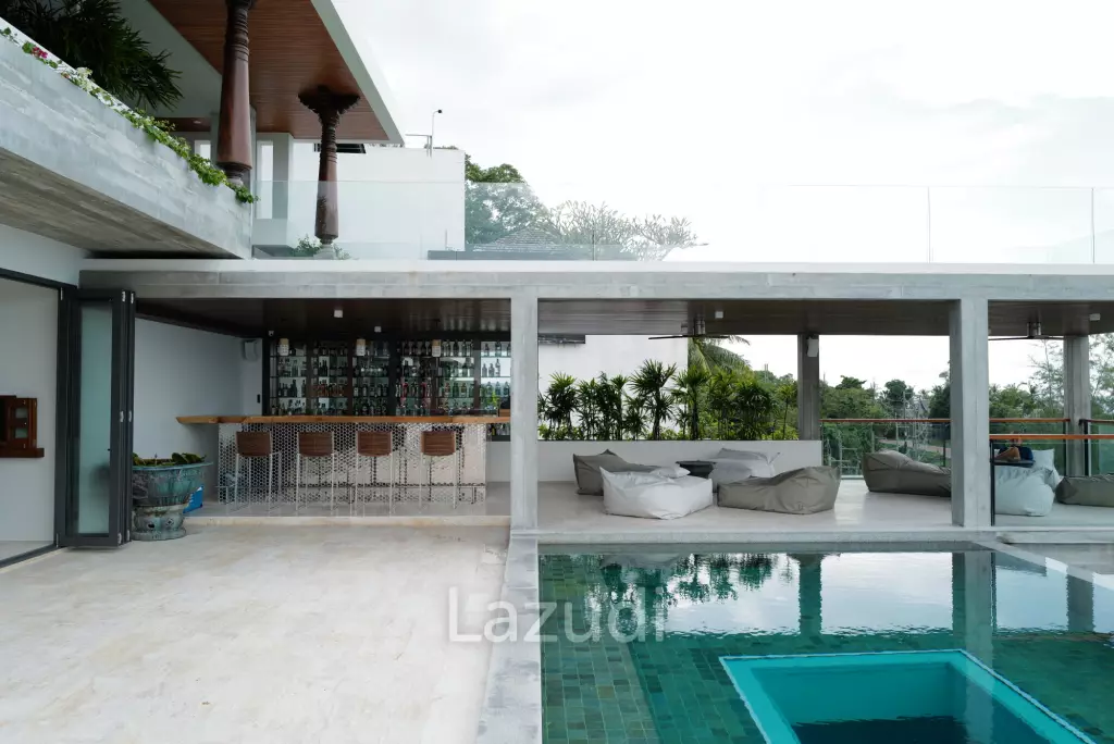 Ultra Luxury Pool Villa for Sale with Panoramic Ocean Views over Surin Beach