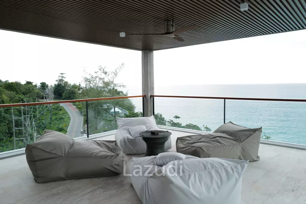 Ultra Luxury Pool Villa for Sale with Panoramic Ocean Views over Surin Beach