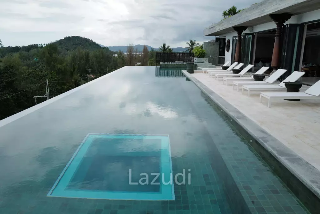 Ultra Luxury Pool Villa for Sale with Panoramic Ocean Views over Surin Beach