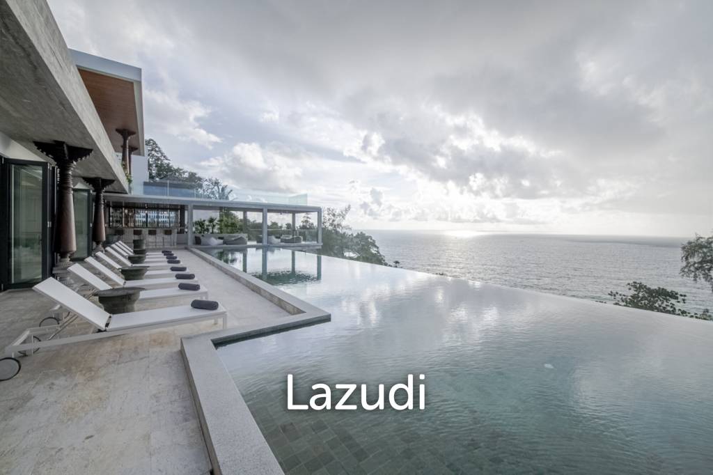 Ultra Luxury Pool Villa for Sale with Panoramic Ocean Views over Surin Beach