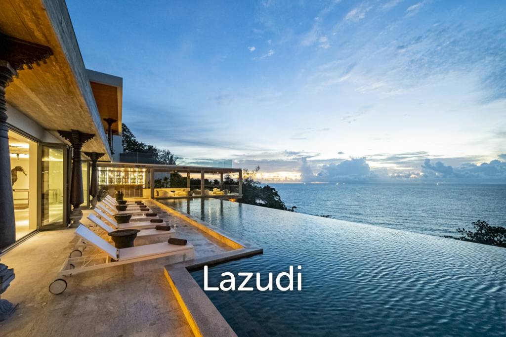 Ultra Luxury Pool Villa for Sale with Panoramic Ocean Views over Surin Beach